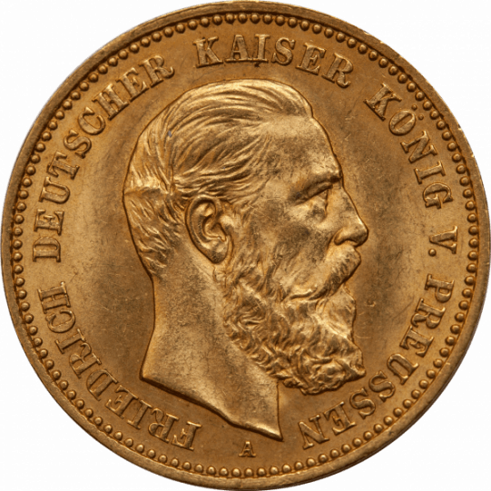 Preussen 10 Mark Friedrich III