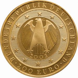 200 Euro Goldmz. 2002 31,1g