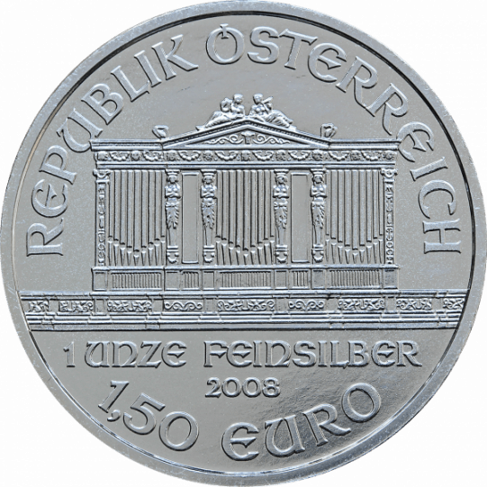 500 x 1 Unze Wiener Philharmoniker, pro Münze