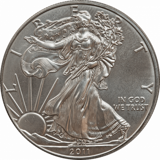 20 x 1 Unze Silver Eagle im Tube, pro Münze