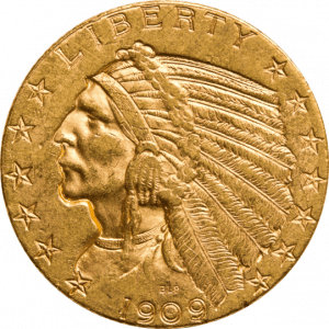 USA 5 $ Indian Head