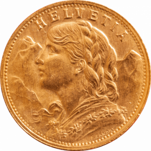 Schweiz 20 CHF Vreneli 5,80g