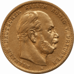 Preussen 10 Mark Wilhelm I