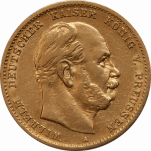 Preussen 10 Mark Wilhelm I