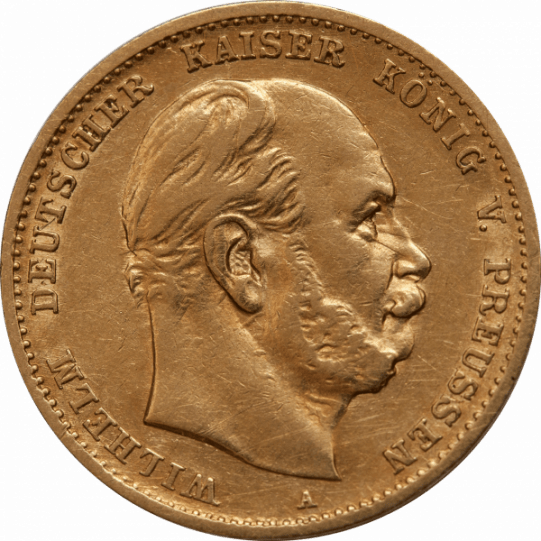 Preussen 10 Mark Wilhelm I