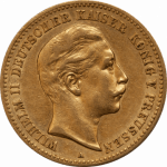 Preussen 10 Mark Wilhelm II
